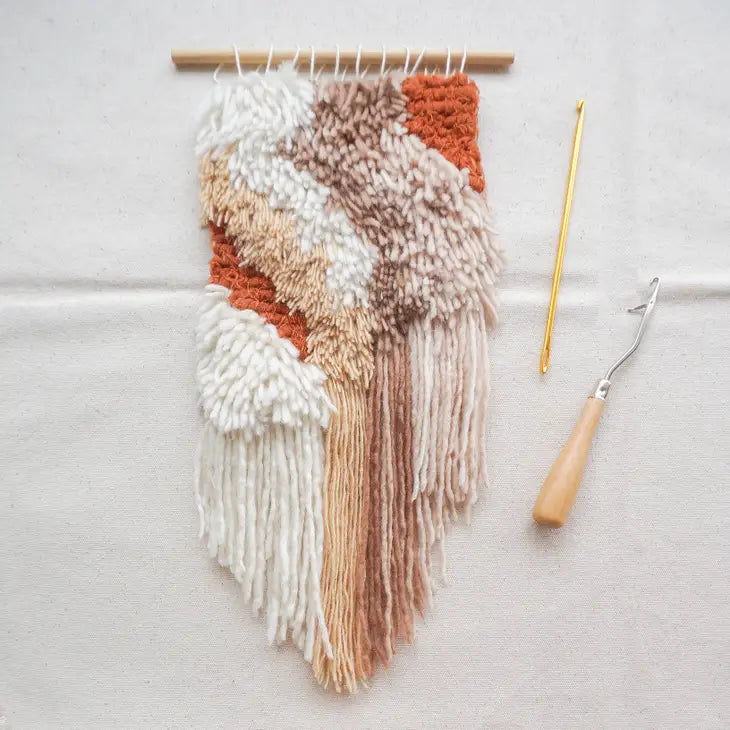 Earth Colors Fiber Art Hooking Kit – Brooklyn Haberdashery