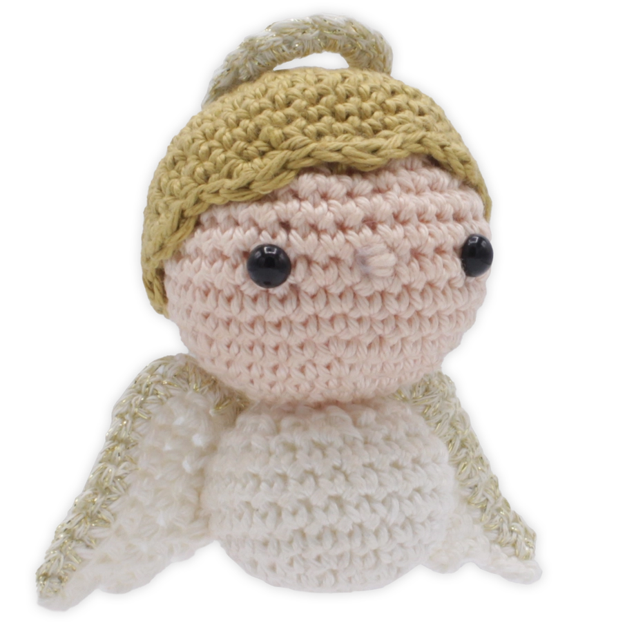 Mini Angel DIY Crochet Kit - Sealed with a Kiss