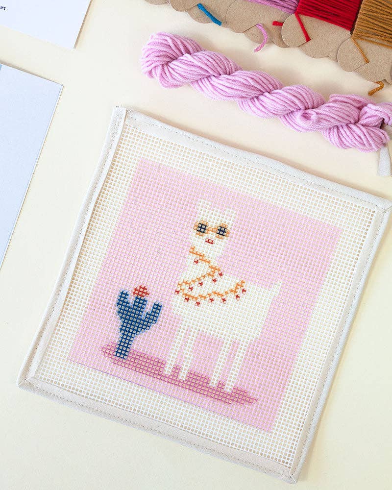 Llama String Art Kit for Kids, Llama String Art Craft Projects for Girls  Craft Activity, Makes a Large Llama Framed String Art Canvas, String Art  Kits