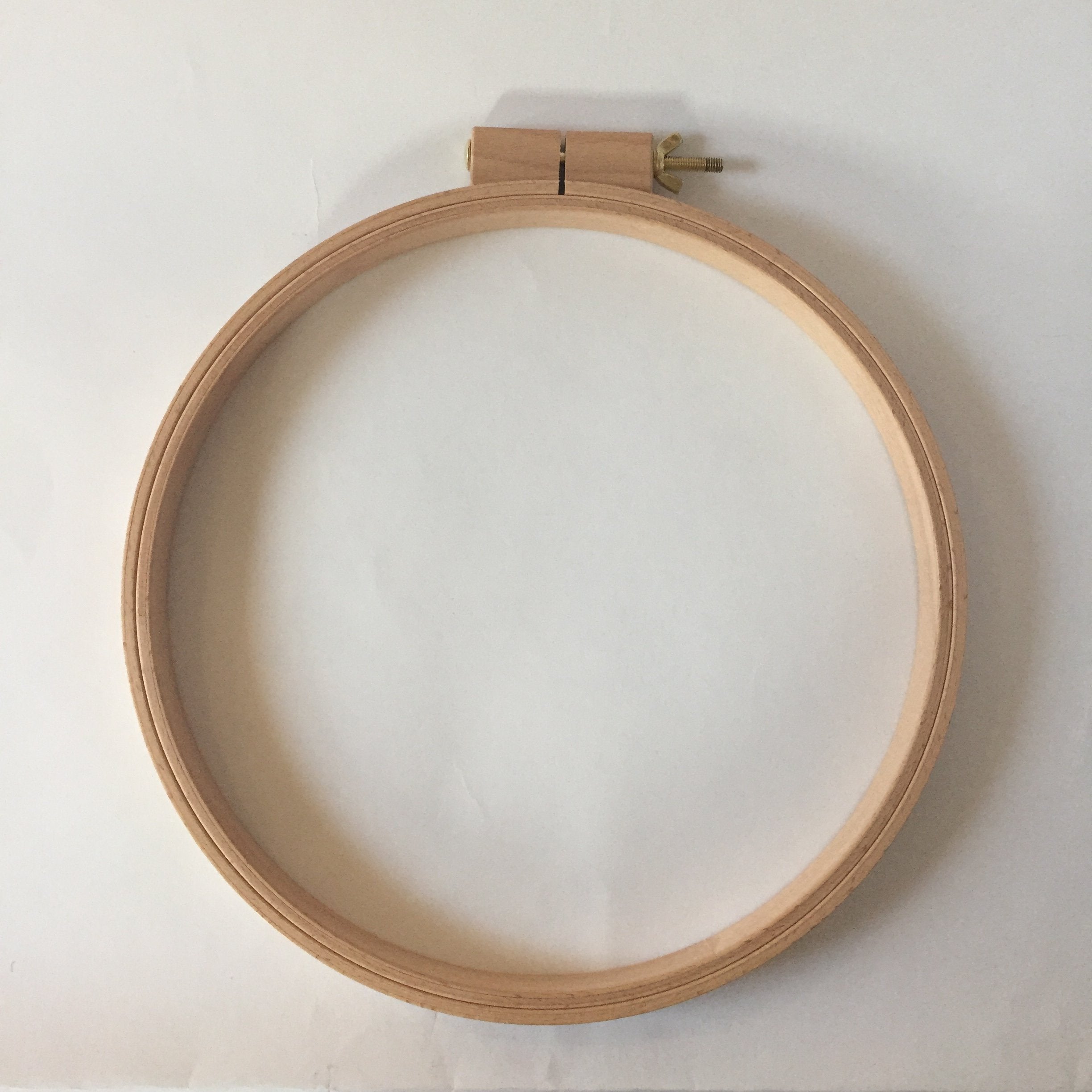 Wood Embroidery Hoops, Adjustable -- 24mm