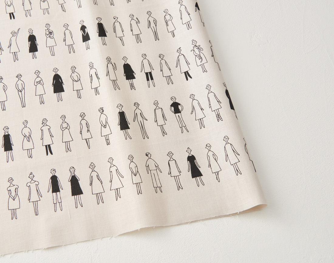 100 Ladies with Pets Embroidery Cloth