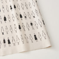 100 Ladies with Pets Embroidery Cloth