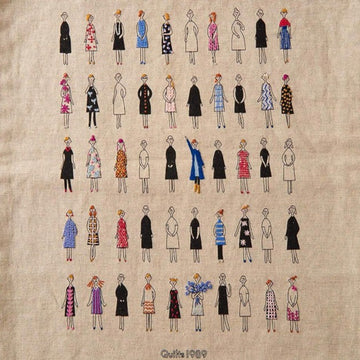 100 Ladies Tote Fabric, Oatmeal