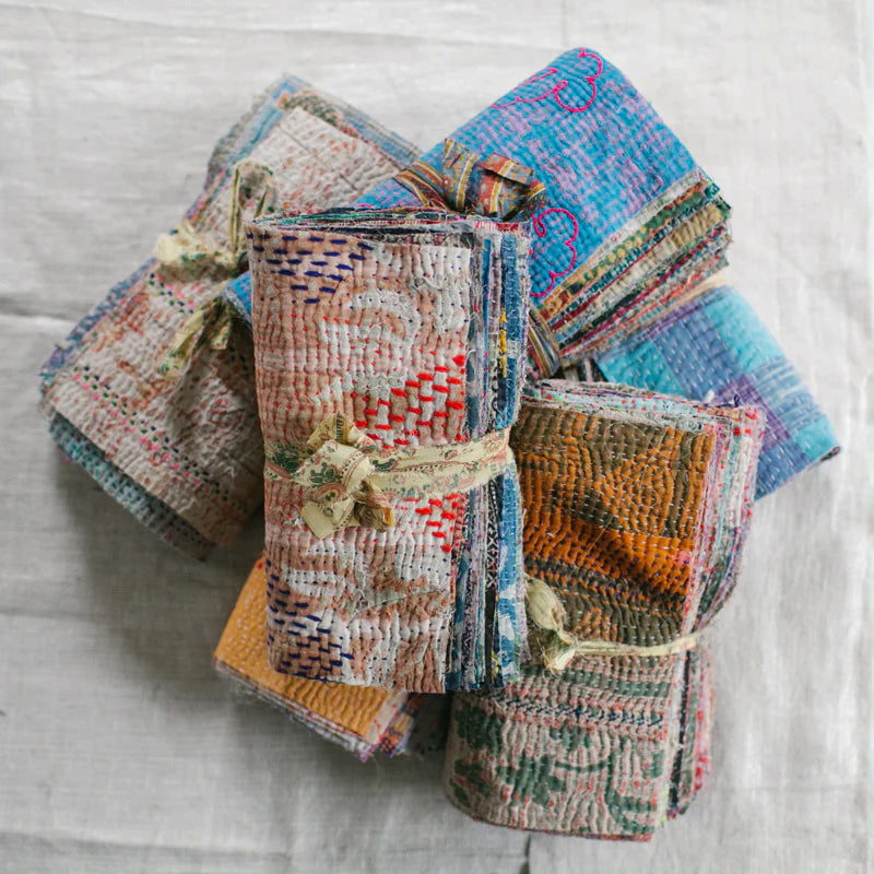 Kantha Tiny Stitch Layer Cake - 10" squares