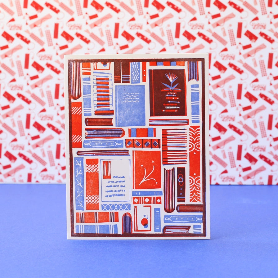 Book Lovers Letterpress Card Set