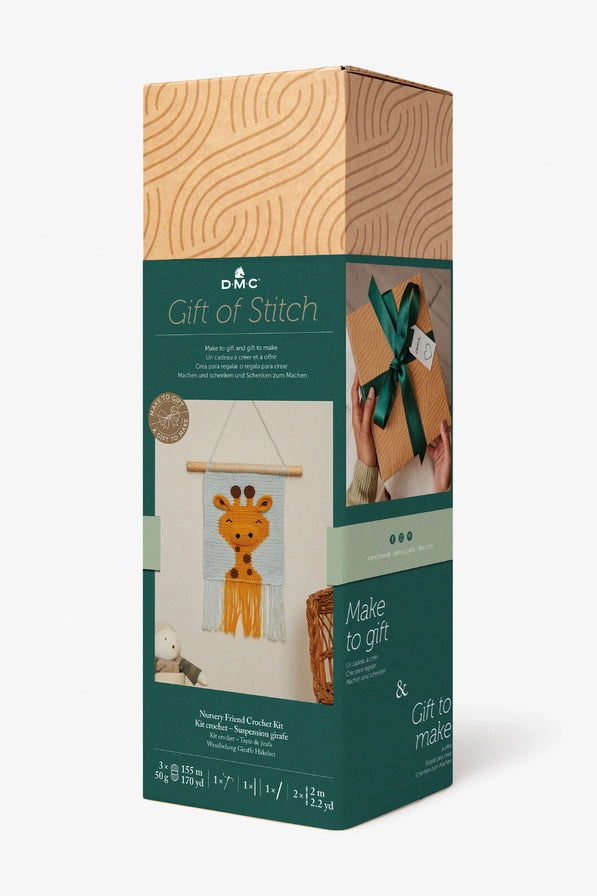 Giraffe Crochet Wall Hanging Kit