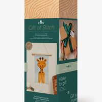 Giraffe Crochet Wall Hanging Kit