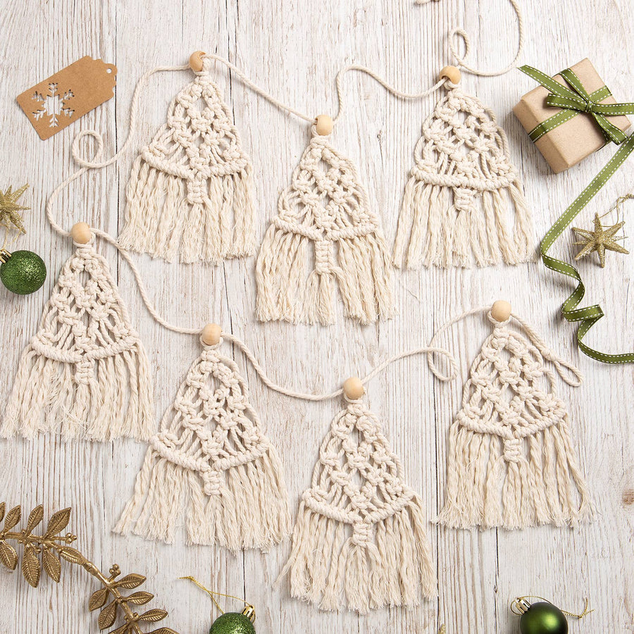 Macrame Christmas Tree Craft Kit