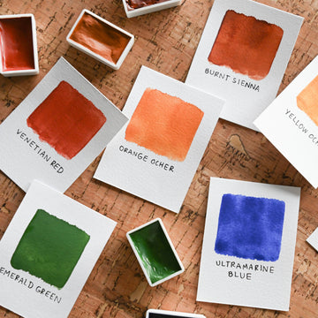 Natural Watercolor Paint DIY Kit