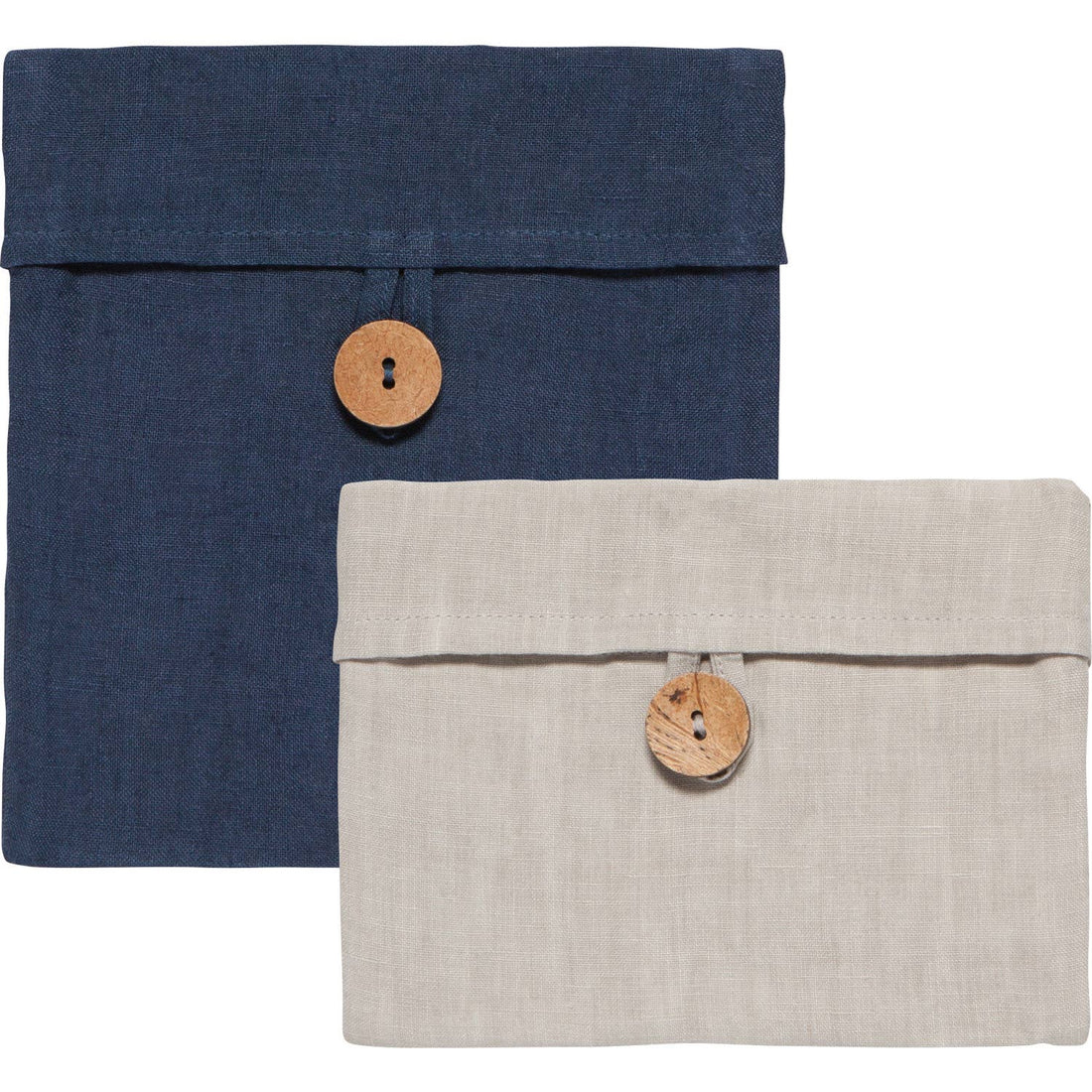 Linen Pouch Set of 2