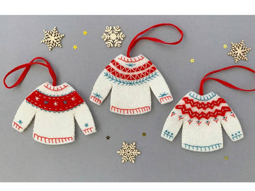 Holiday Sweater Felt Craft Kit