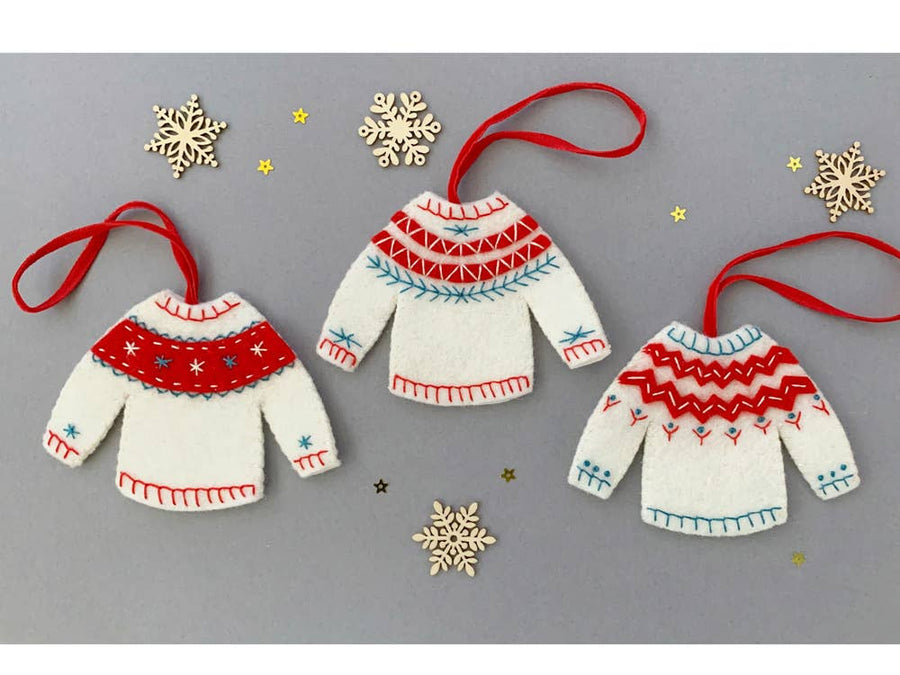 Holiday Sweater Felt Craft Kit