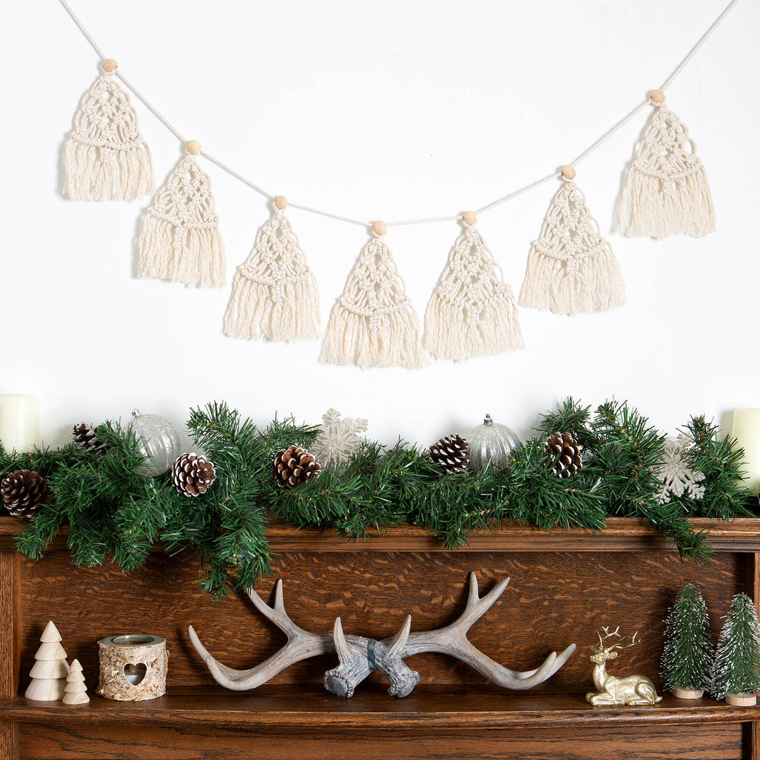 Macrame Christmas Tree Craft Kit