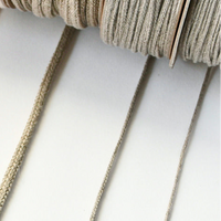 Natural Flax Linen Cord, 2mm