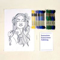 Portrait Bellbind Designer Embroidery Kit