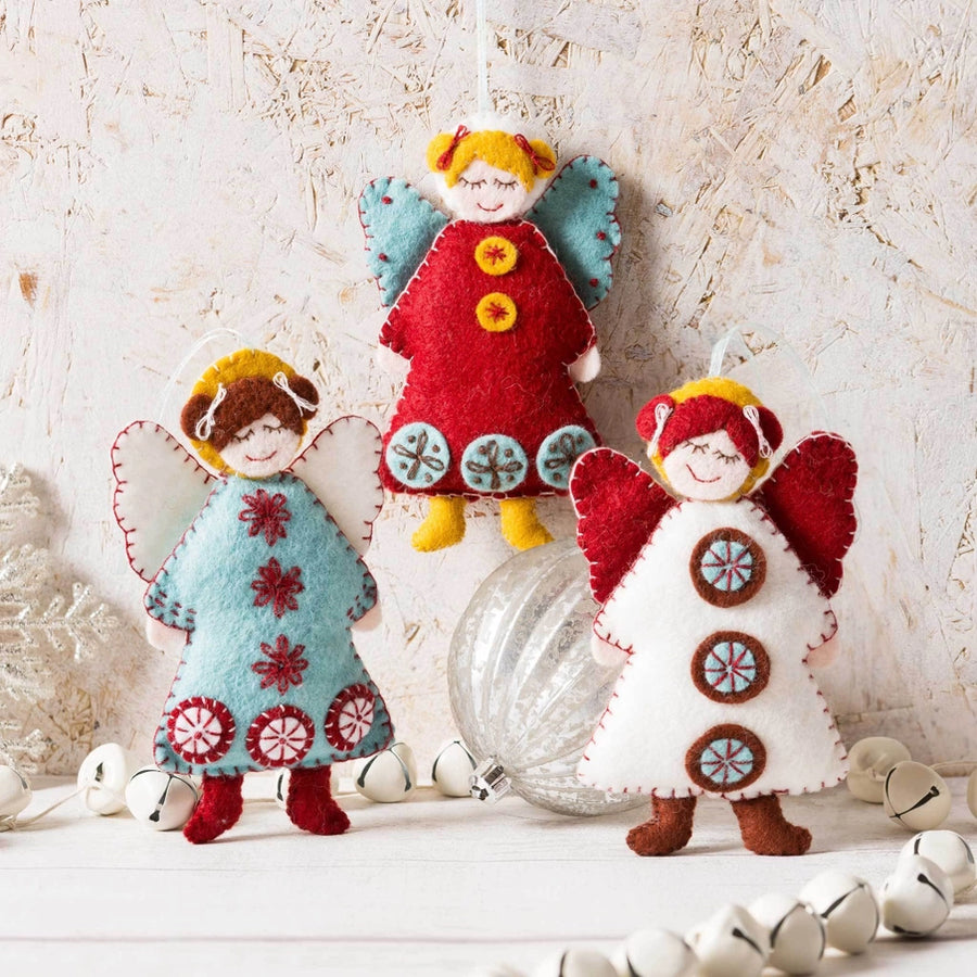 Felt Craft Kit - Scandinavian Angels