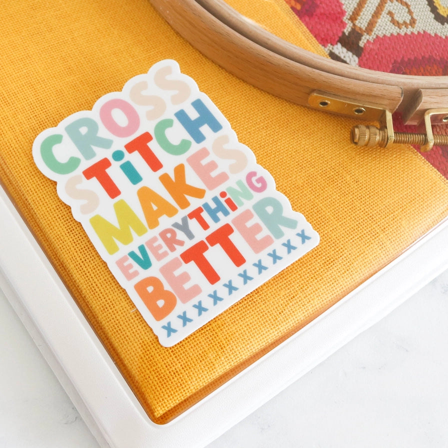 Cross Stitch Line Finder & Sticker Pack