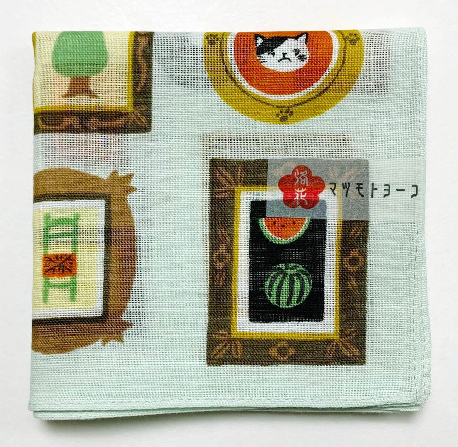 Picture Frames Bandana by Yoko Matsumoto