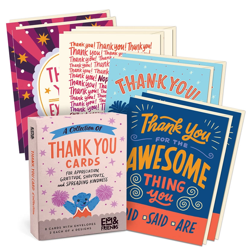 Thank You Cards, Box of 8