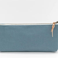 Kurashiki Canvas Pen Case - Sage Green