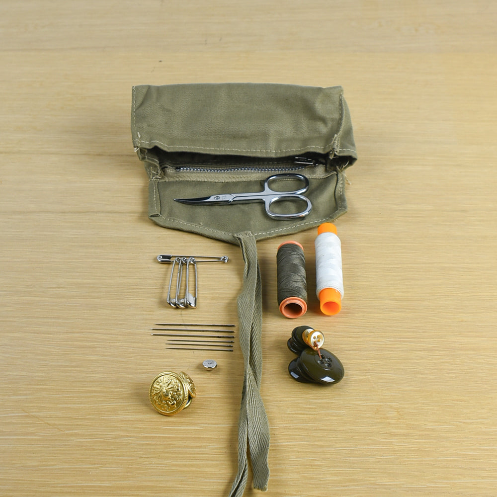 Deadstock Italian Army Sewing Set