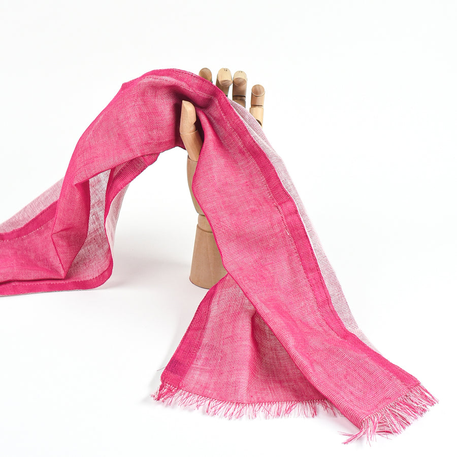 Reversible Gauze Scarf - Peony/Cherry blossom