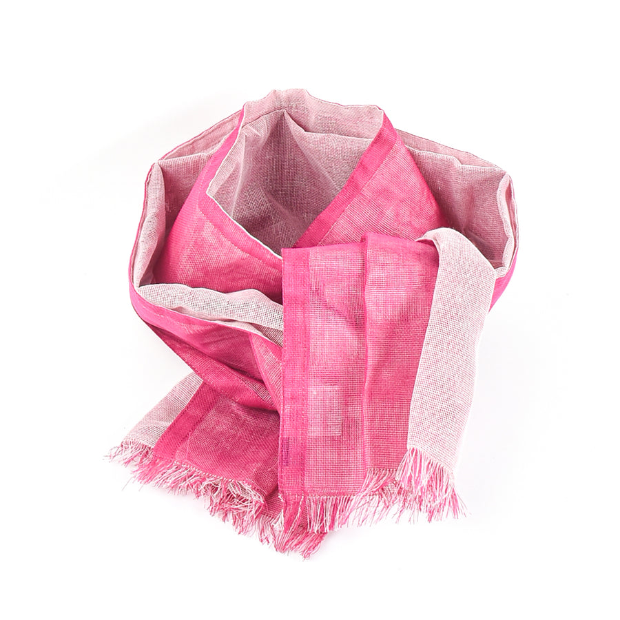 Reversible Gauze Scarf - Peony/Cherry blossom