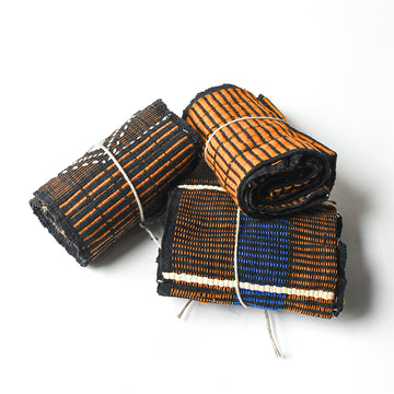 Yoruba Aso Oke Woven Cloth Remnants