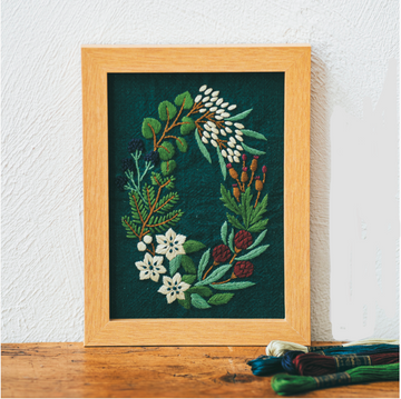 Winter Embroidery Kit by Alice Makabe