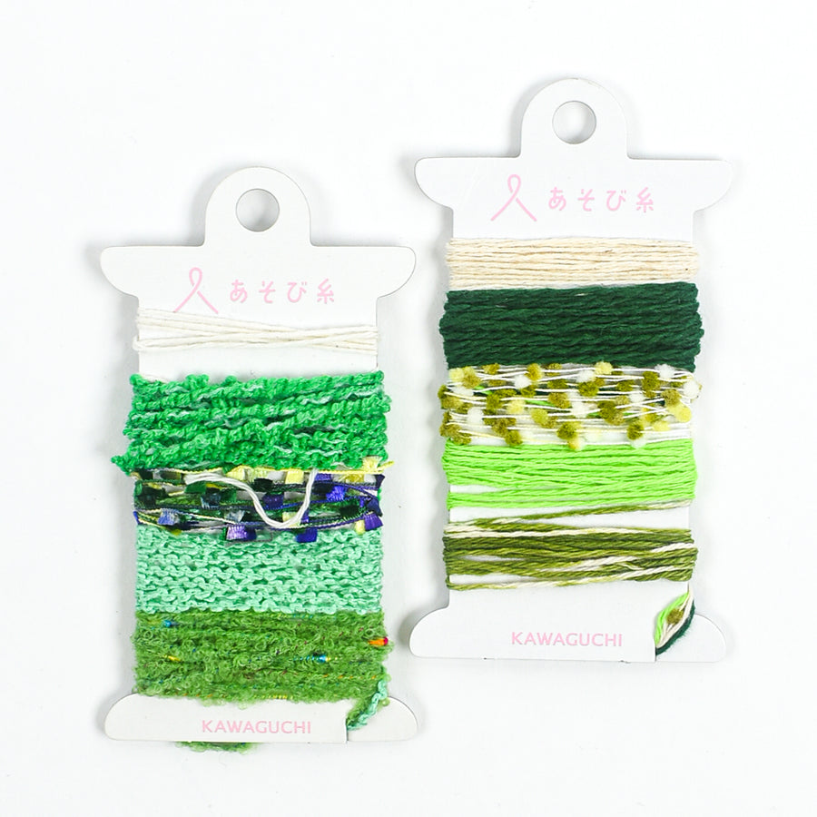 Asobi Ito Thread Sampler - Green