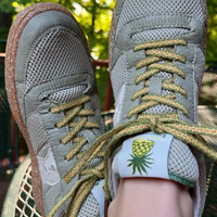 Flower Shoelace Weaving Kit, Sage Green