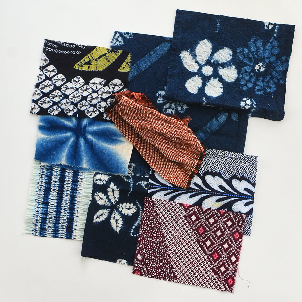 Japanese Shibori Fabric Pack