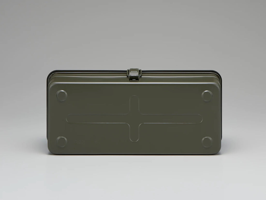 Steel Camber Lid Tool Box Y-350, Orange