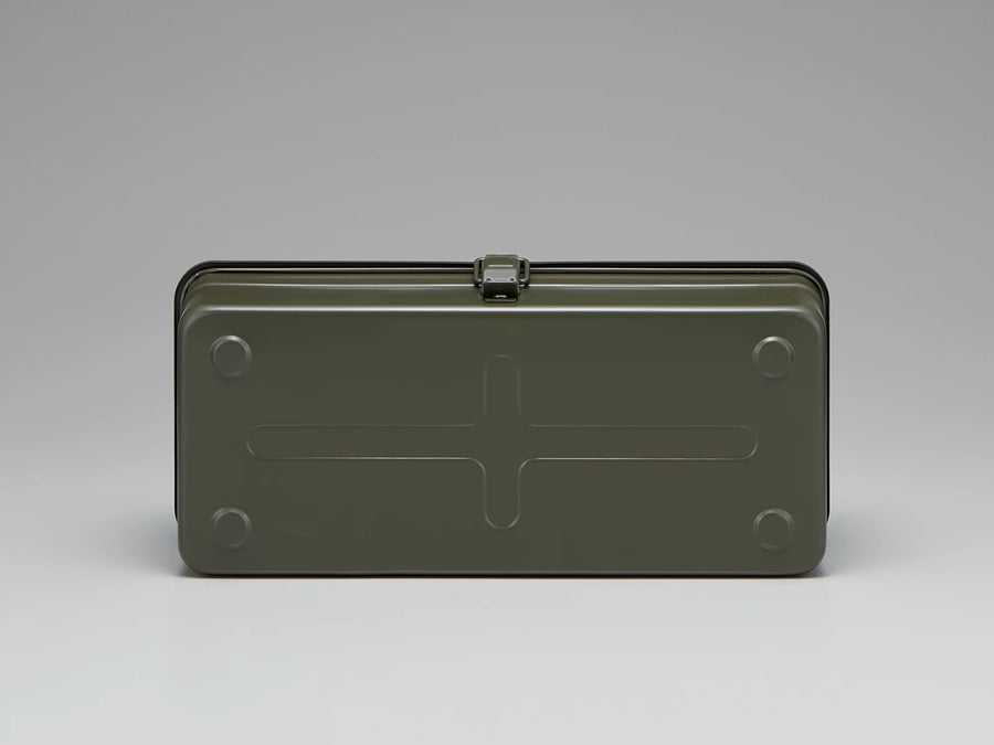 Steel Camber Lid Tool Box Y-350, Orange