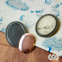 Oval Frame Pin/Brooch