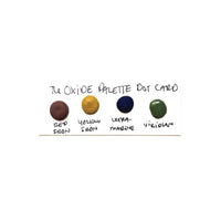 Oxide Palette Watercolor Dot Cards