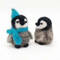 Penguins Needle Felting Kit