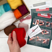 Toadstools Needle Felting Kit