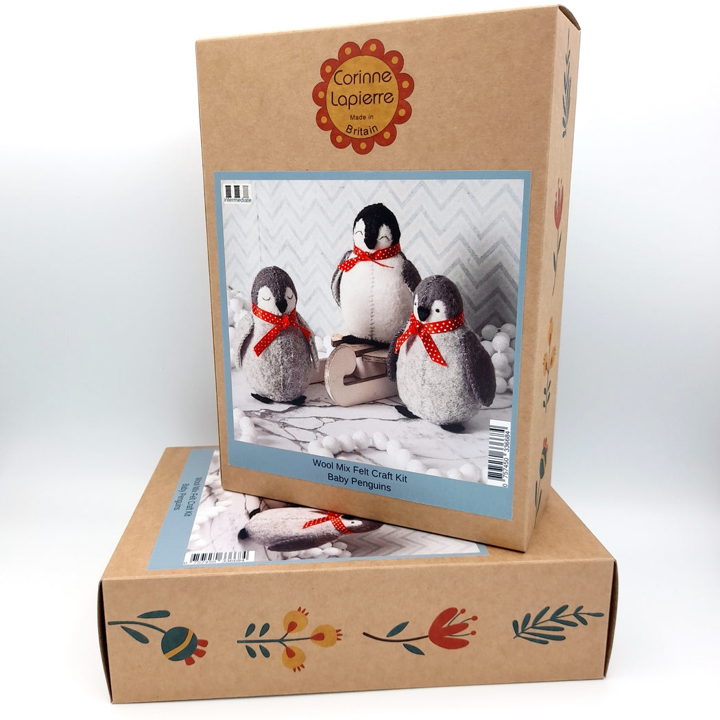 Baby Penguins Felt Crafting Kit