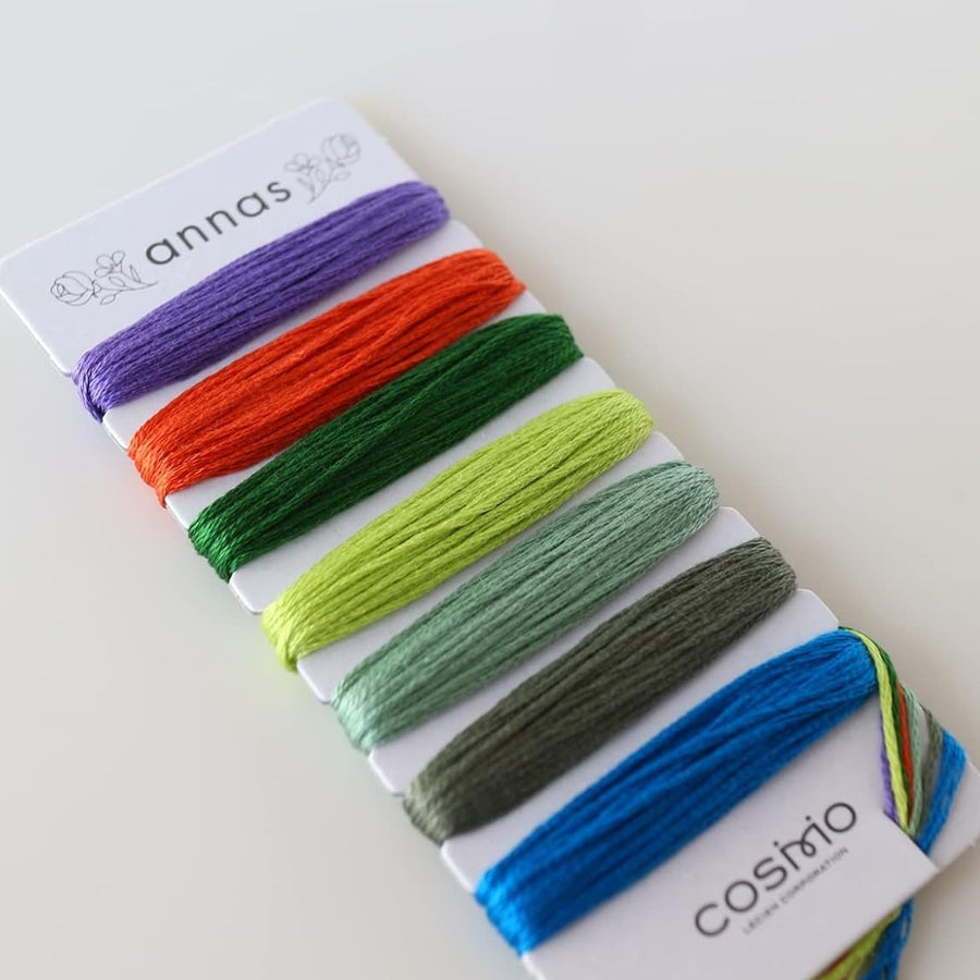 Vegetable Embroidery Floss Set