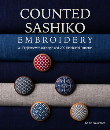 Counted Sashiko Embroidery by Keiko Sakamoto