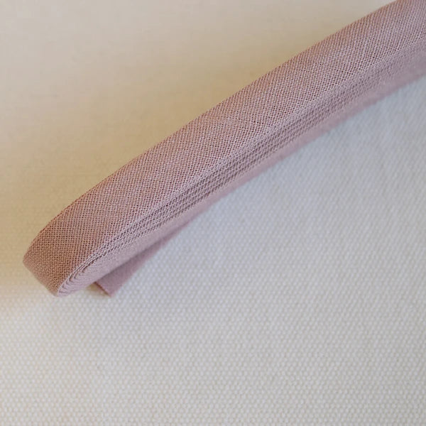 Linen Bias Tape - Dusty Rose