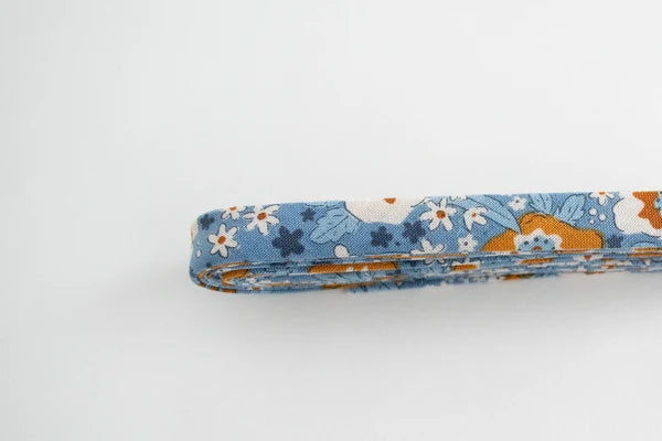 Bias Tape - Blue Floral