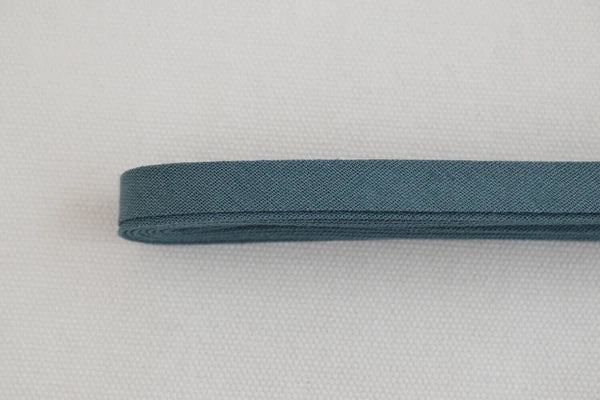 Linen Bias Tape - Blue Stone