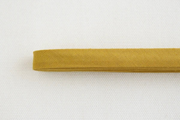 Linen Bias Tape - Mustard Yellow