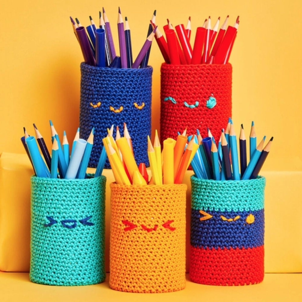 Sirdar Pencil Pot Crochet Kit