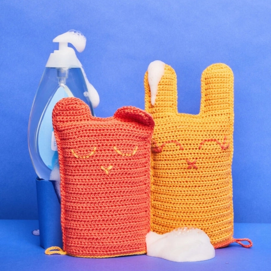 Wash Mitts Crochet Kit