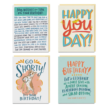 Birthday Cards, Box of 8