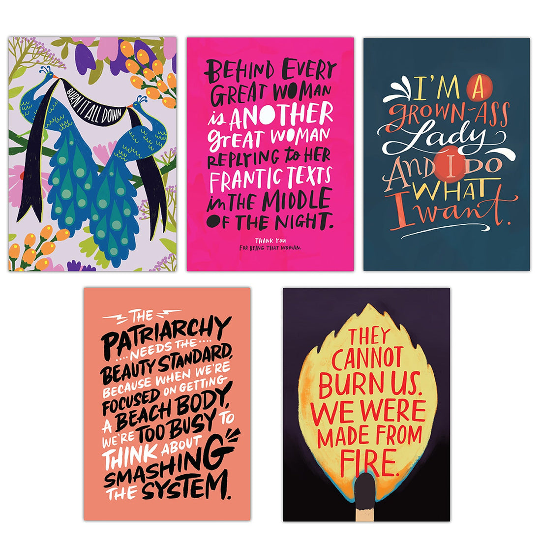 Feminist Postcard Book