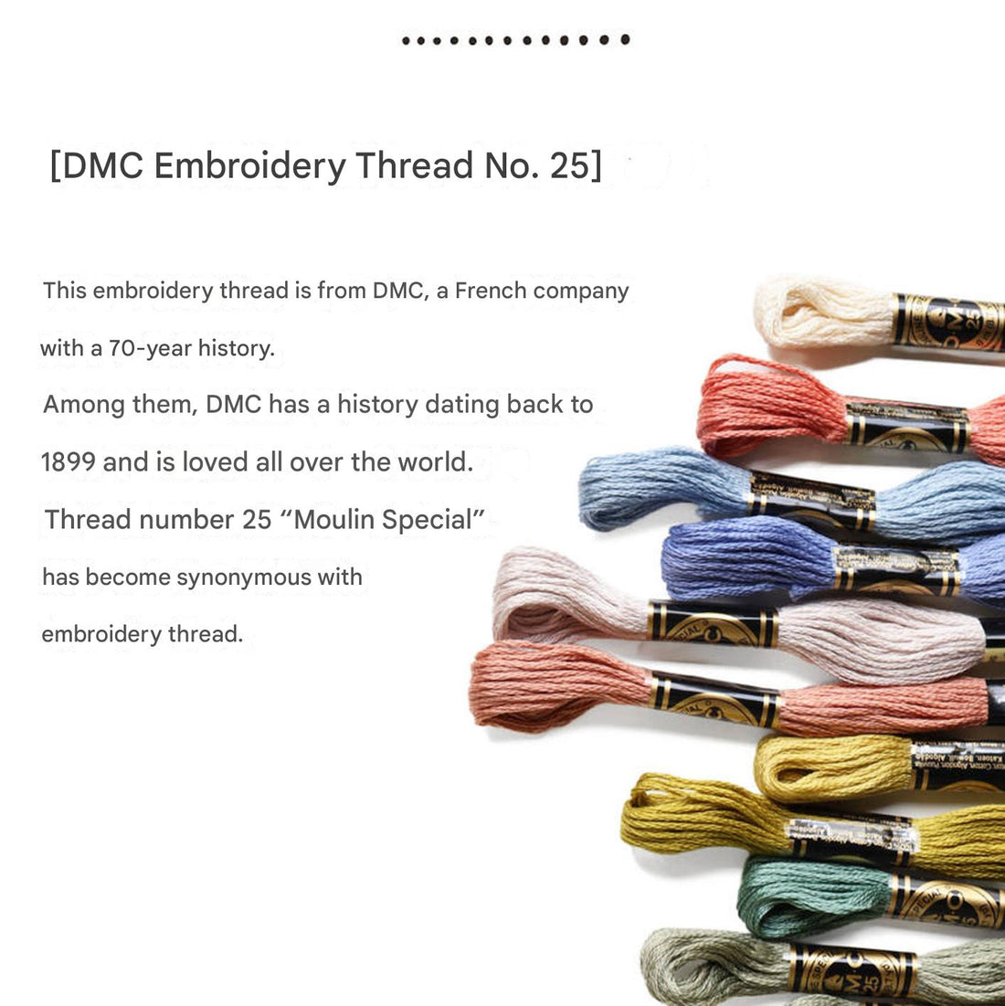 Embroidery Thread Set - 37 Skeins by Alice Makabe